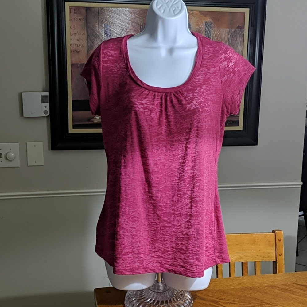 Sexy cranberry colored  top